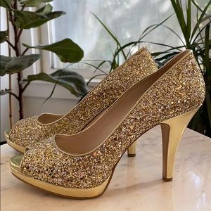 Glitter Party Nine West Heels! ✨